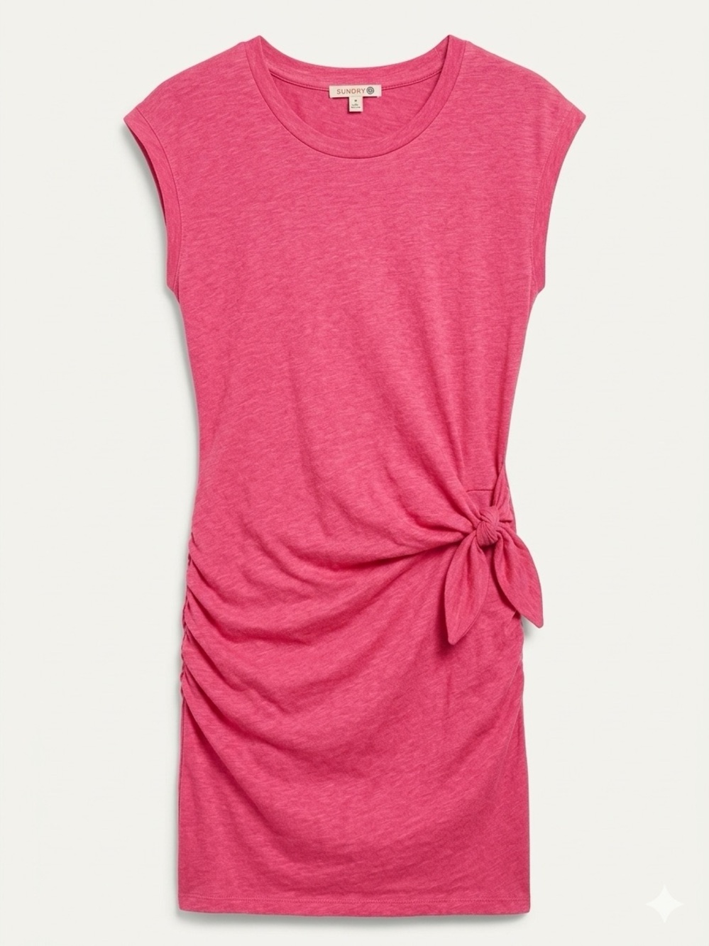 Anthropologie Sundry Tied Tee Dress